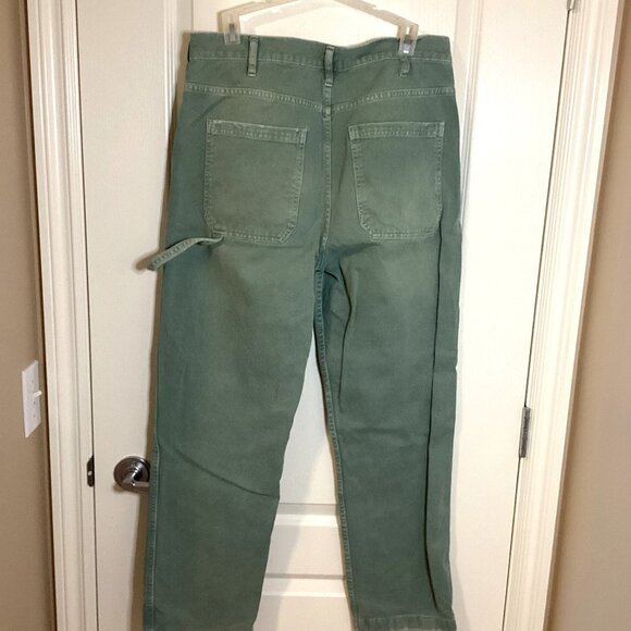 BDG Urban Outfitters Men's Carpenter Green Jeans Double Knee Work Pants - Picture 6 of 13